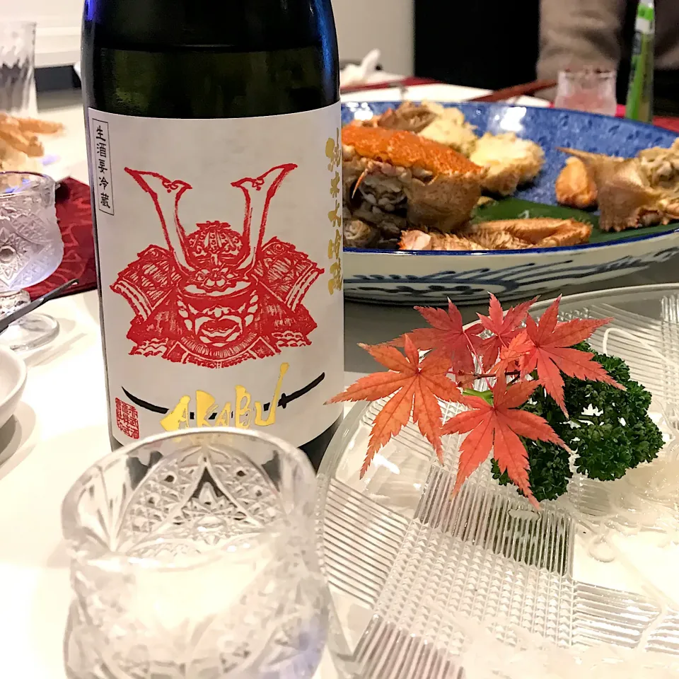 毛蟹と赤武➰🥂😋|ナムナムさん