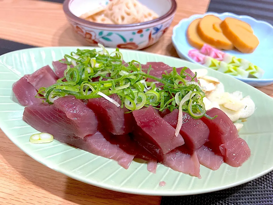 とろ鰹の刺身|流線形さん