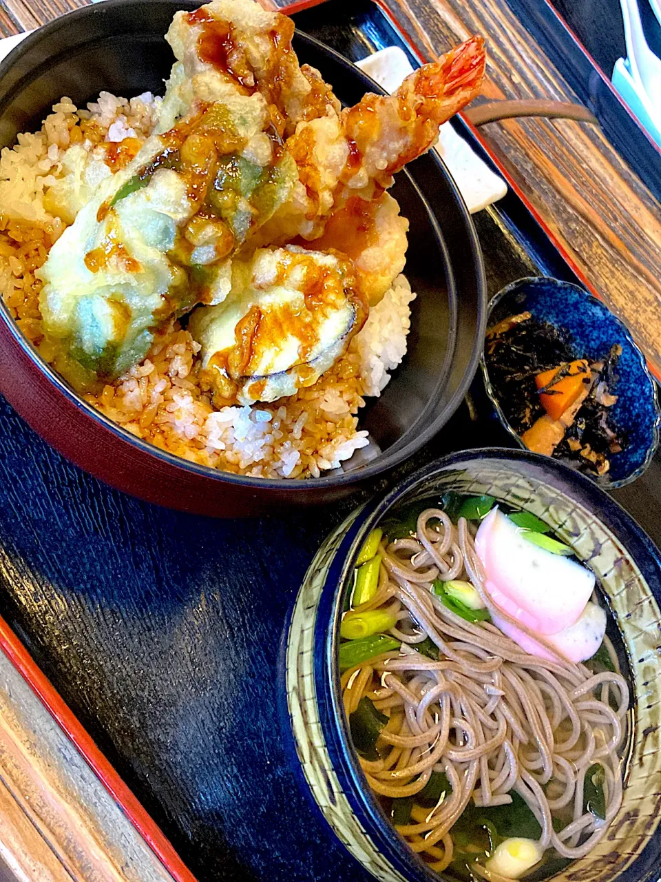 天丼とお蕎麦のセット🎶|じゅん🎶さん