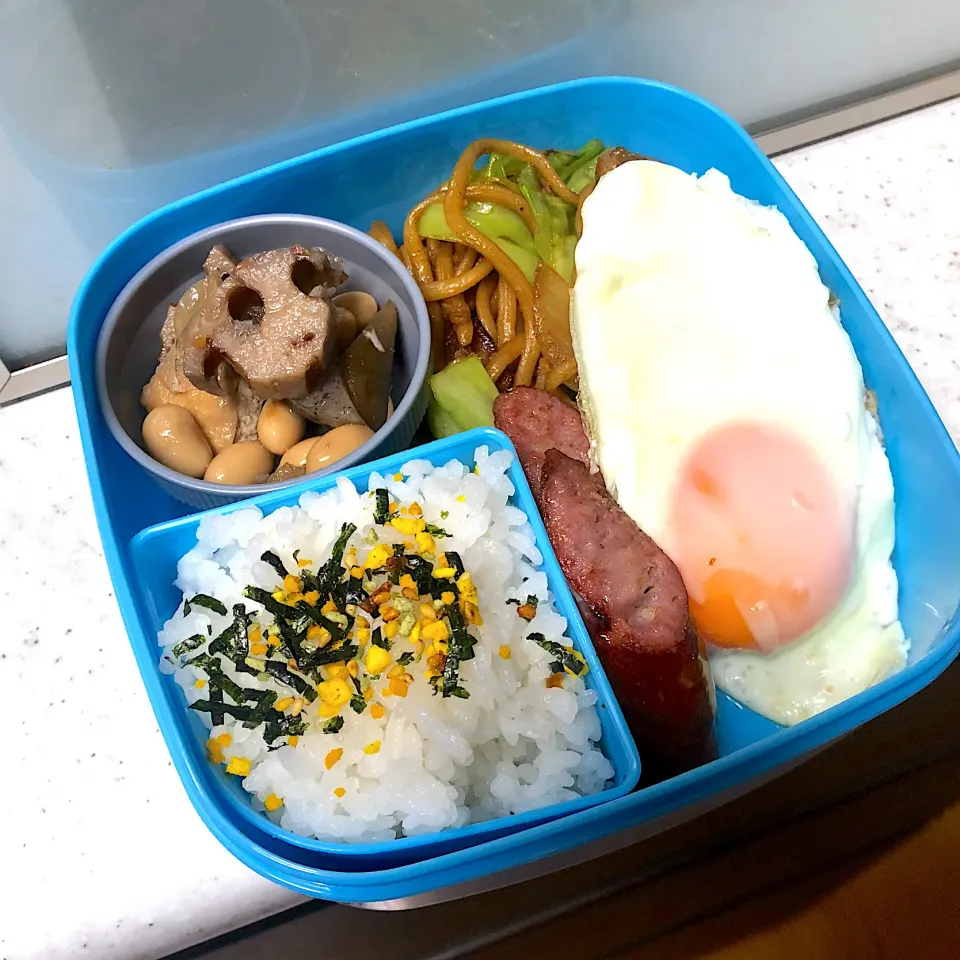 Snapdishの料理写真:2022.1.4小1冬休み弁当|ラブリー心愛さん