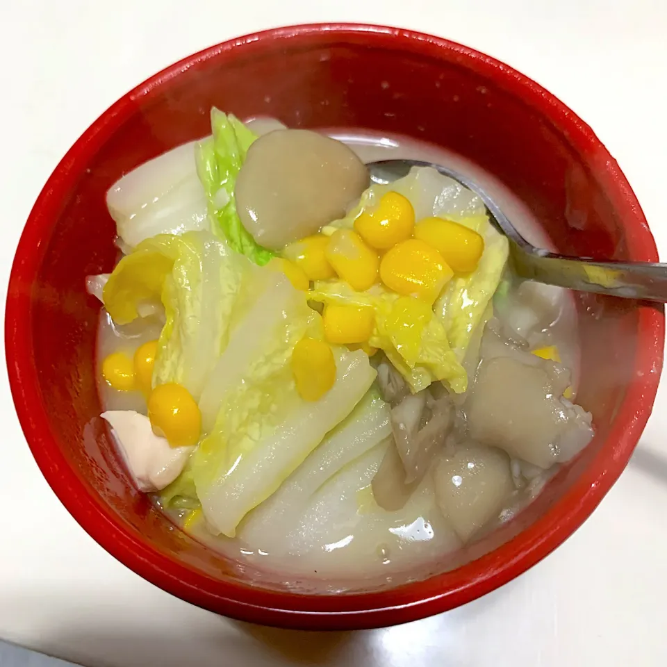 Snapdishの料理写真:白菜のクリーム煮(◍•ڡ•◍)❤|いつみさん