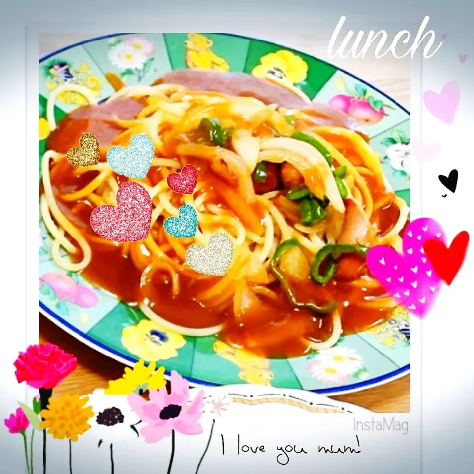 我が家の定番🍝あんかけパスタ🍝|あけみぃ🎵さん