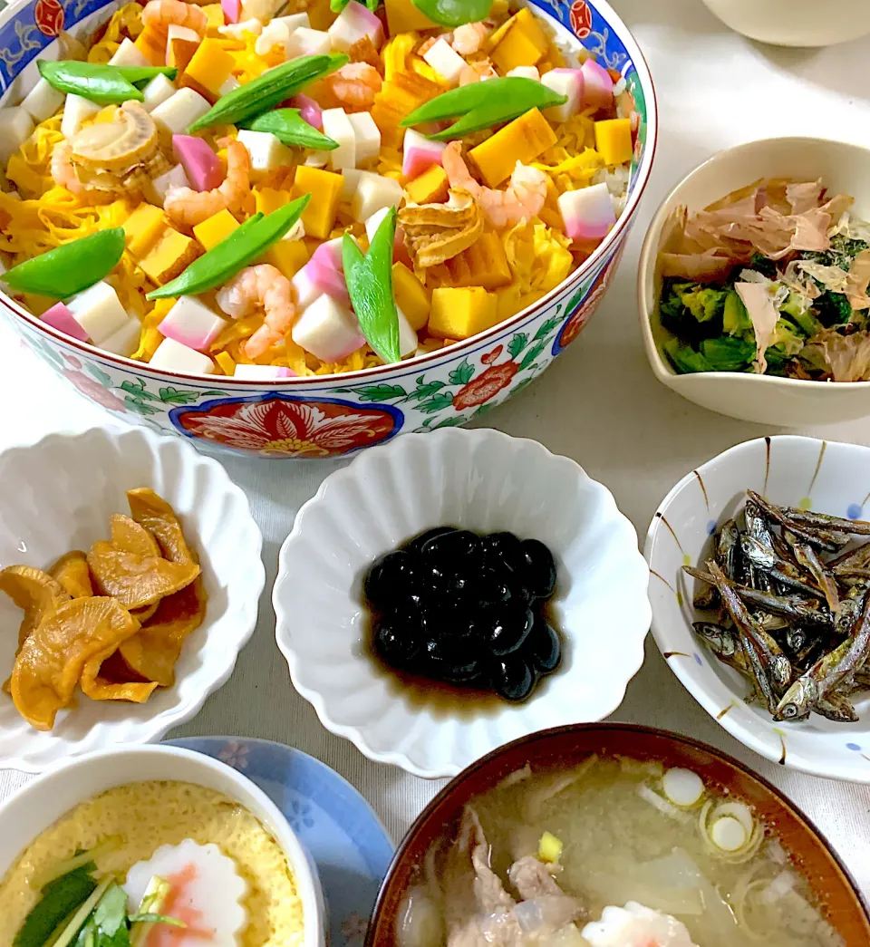 お正月気分の名残りご飯😊|あっちゃんさん