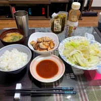 今日の晩飯|あけーあけーさん