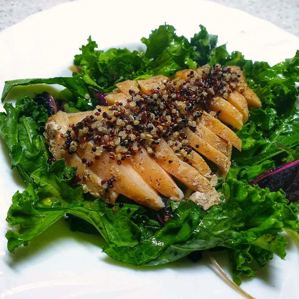 Kale Chicken Soy Sauce Vinegratte|Tanapaksorn Vipavinさん