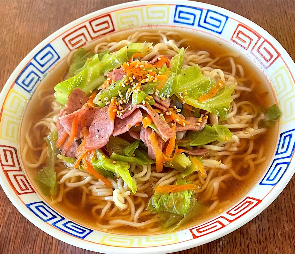 ブランチ♯醤油ラーメン|小松菜さん