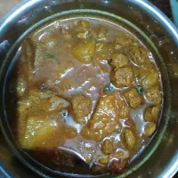 Snapdishの料理写真:#soyabean curry|pintuさん