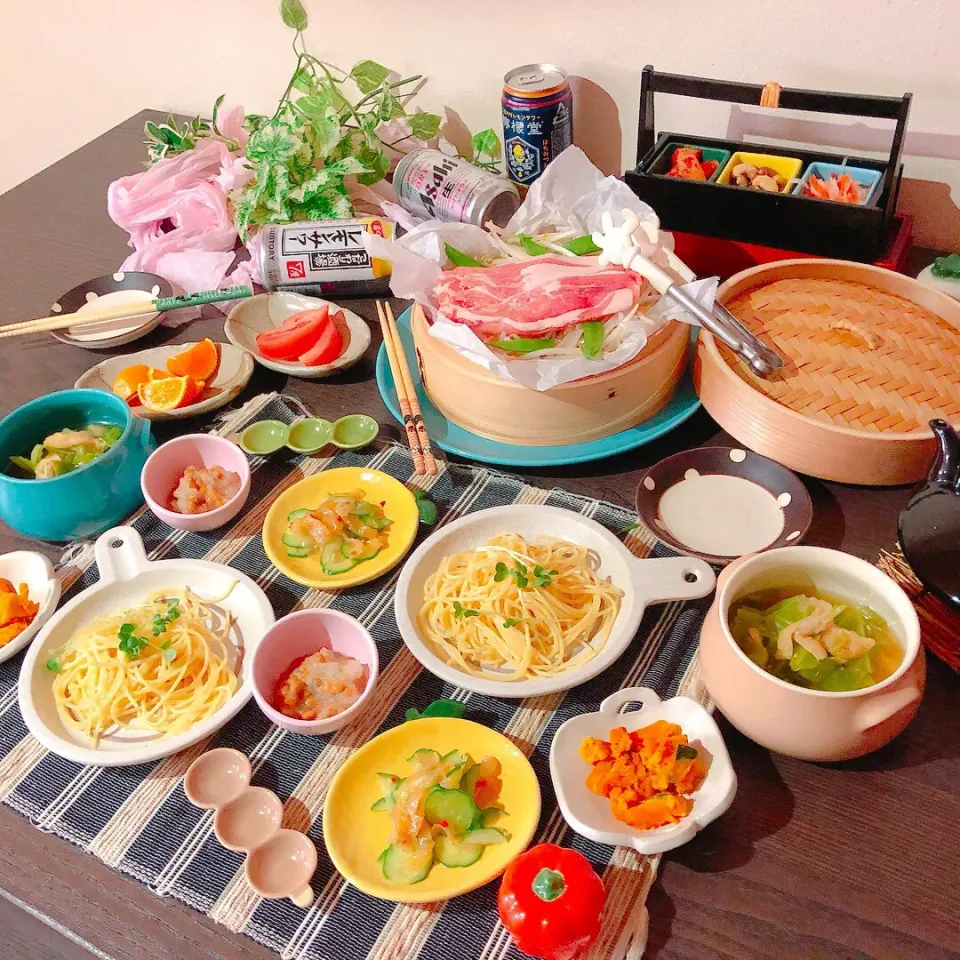 🏡おうちごはん / 蒸籠蒸し➰|ぷらっとさん