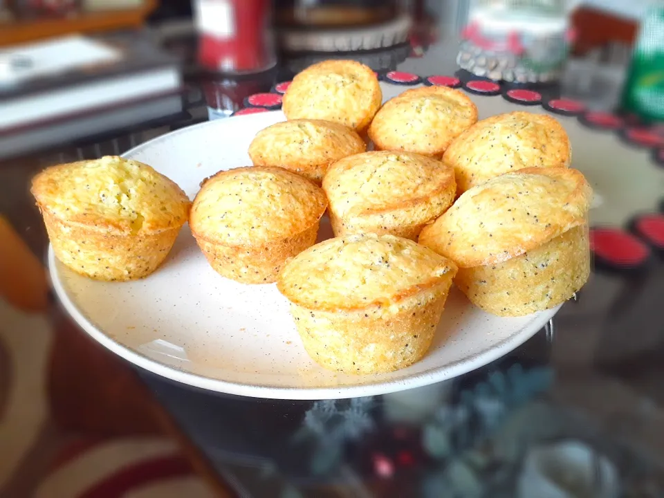 Lemon poppy seed muffins|ERSさん