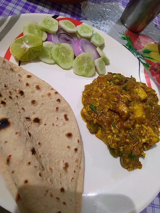 Snapdishの料理写真:paneer Tikka masala|Anjali Patelさん