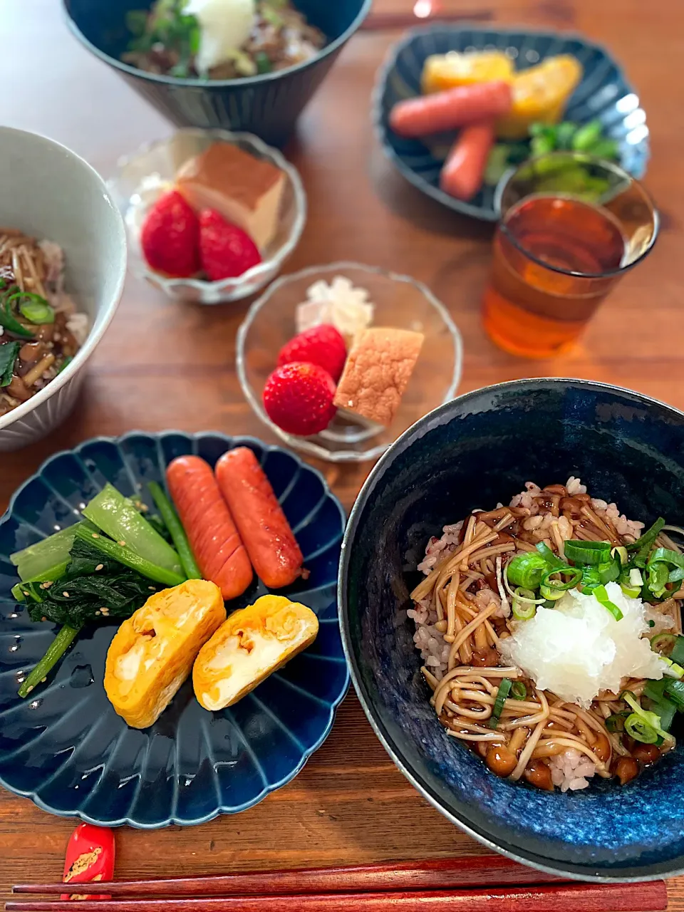 とろっとあんかけなめこ丼|ＭＡＲＵＥ家の食卓さん