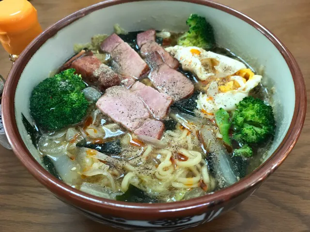 マルちゃん正麺🍜、醤油味❗️(๑˃̵ᴗ˂̵)✨|サソリさん