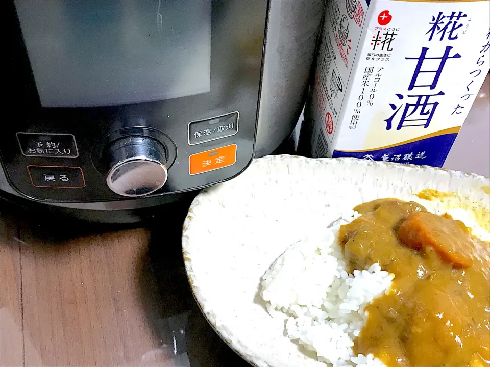 Snapdishの料理写真:モニター★甘酒でカレー|みえさん