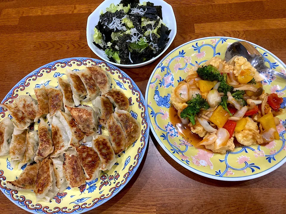 連休最終日は　中華っぽい晩ご飯🥟|sakuramochiさん