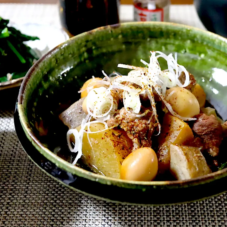 牛スジ大根の甘酒煮|かおるさん