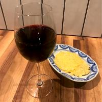 赤ワインとチーズのパリパリ