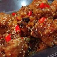 Snapdishの料理写真:Honey Garlic Chicken 🥰|DSHAD SCENTさん