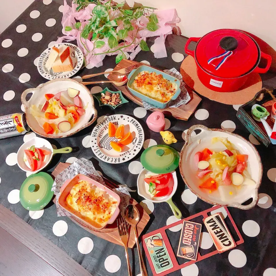 🏡おうちカフェ🍴晩ごはん➰|ぷらっとさん