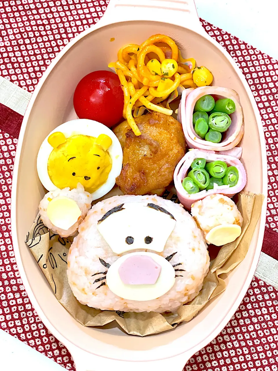 Snapdishの料理写真:ティガーのお弁当|Yukiさん