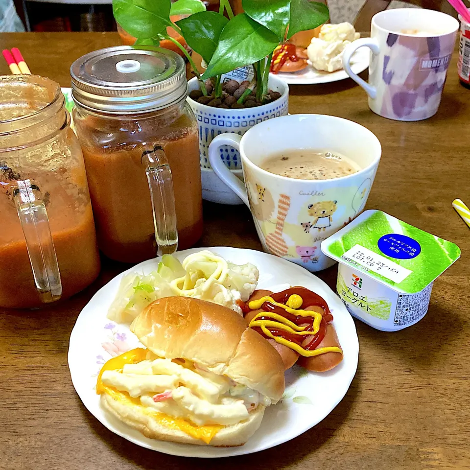 Snapdishの料理写真:朝食|みんみんさん