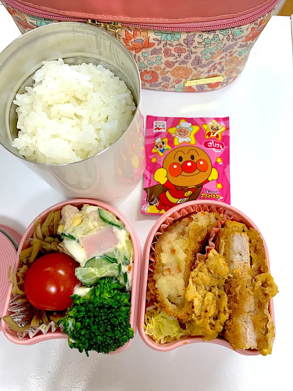 Snapdishの料理写真:2022,1/11 高３娘のお弁当🍱|naoちんさん