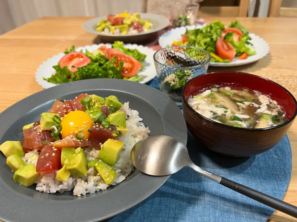 アボカドマグロ丼|yuriさん