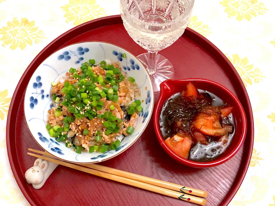 納豆ツナ丼|もこさん