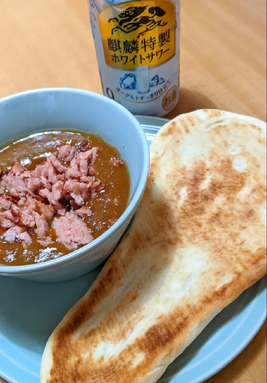 カレーとナン|つほママさん