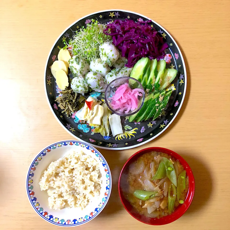 #vegan 
里芋の海苔塩炒め|makiko_aさん