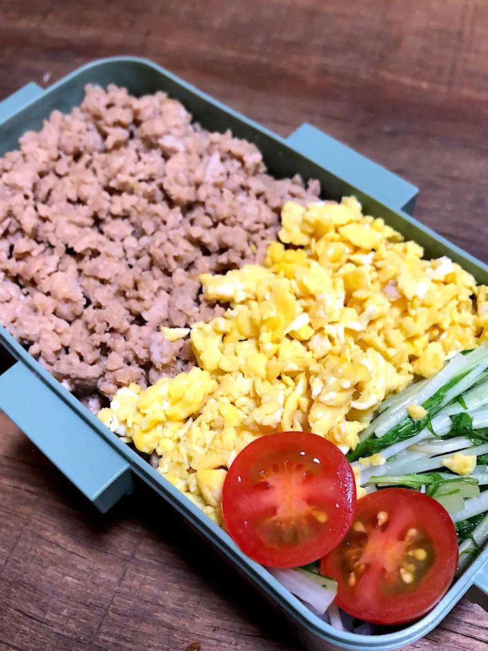 そぼろ弁当🍱|ひまさくさん