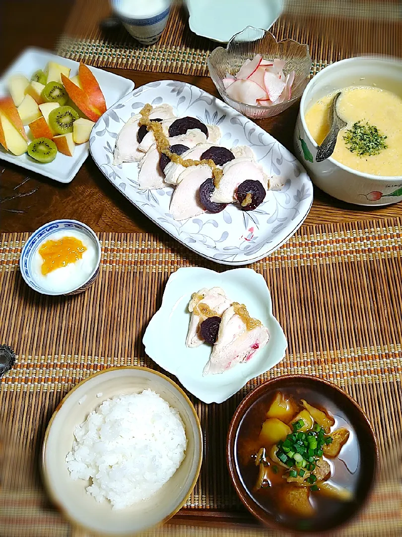 Snapdishの料理写真:朝ごはん☁！|まめころさん