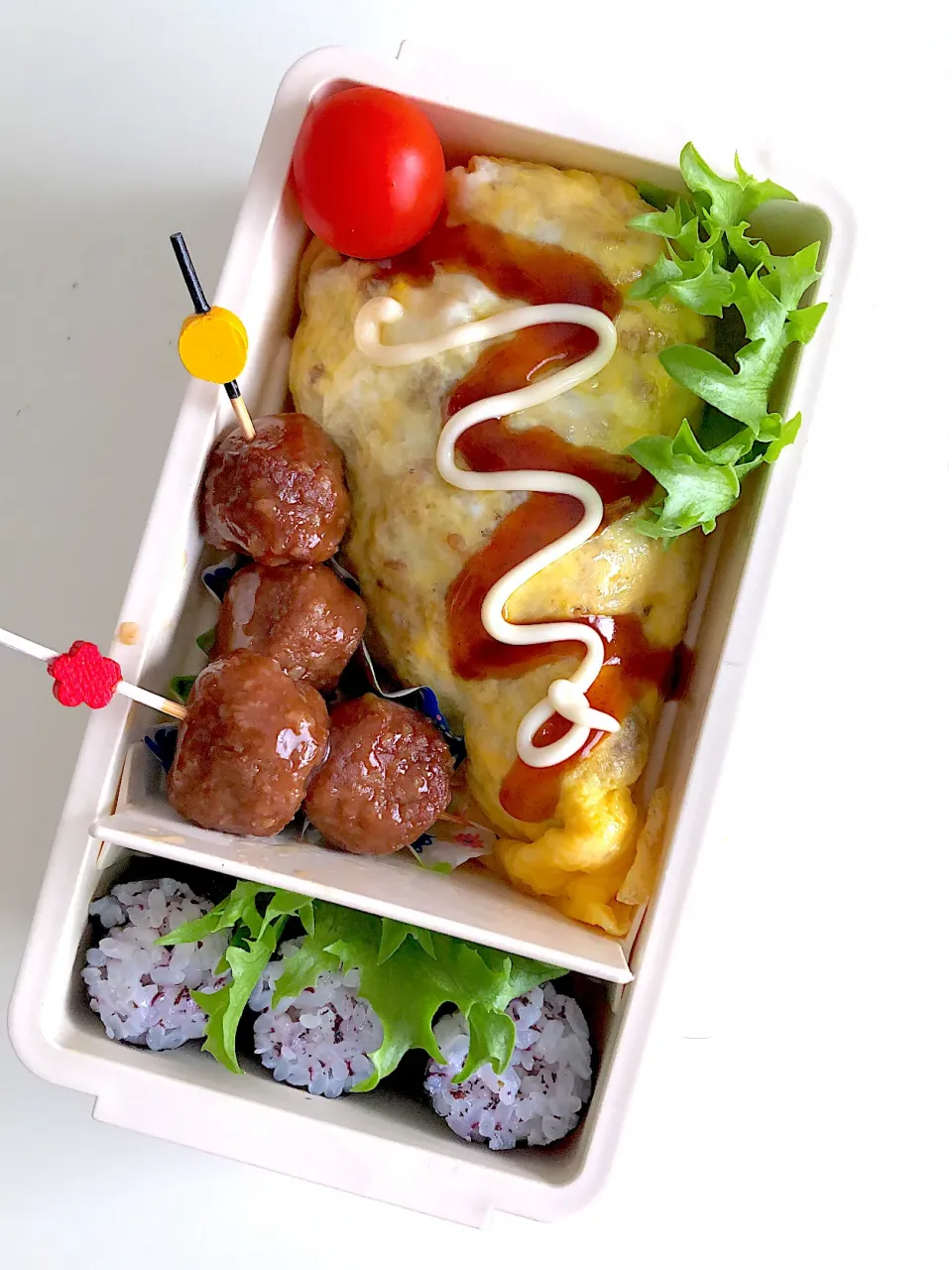 オムそば弁当♪|ikumonさん