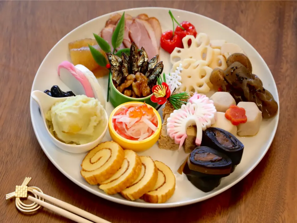 2日目のお節はワンプレートで♪|hinaponさん