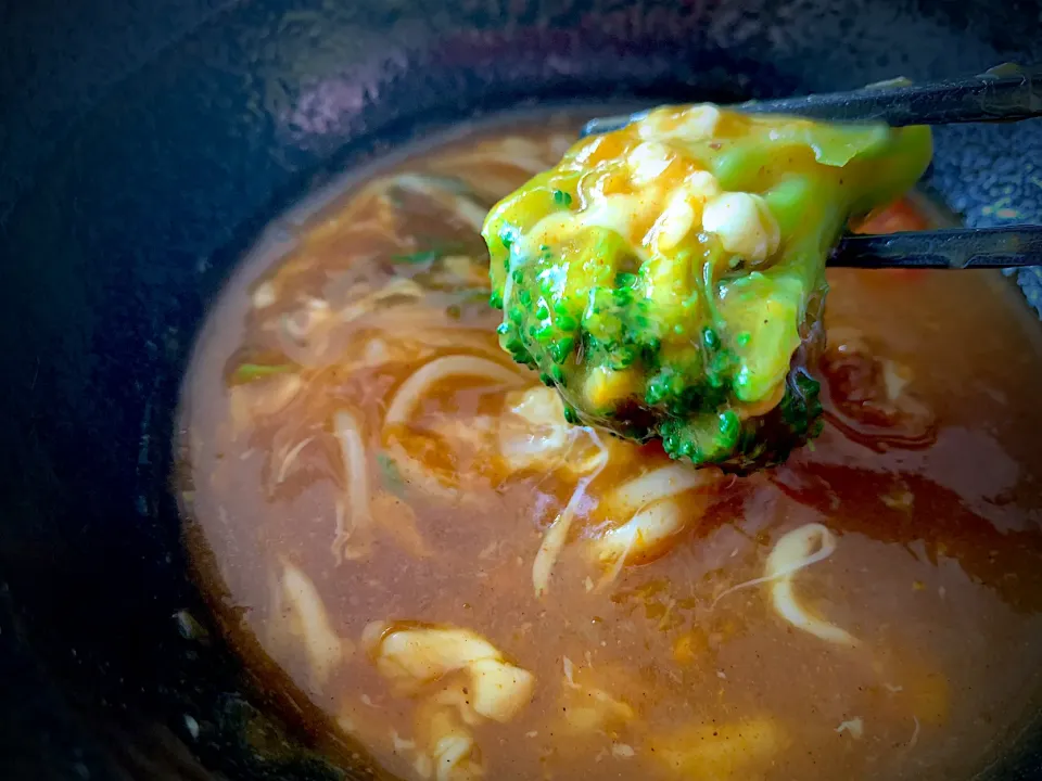 手作りハンバーグのチーズカレーつけ麺|半田手延べそうめんの店 阿波や壱兆さん