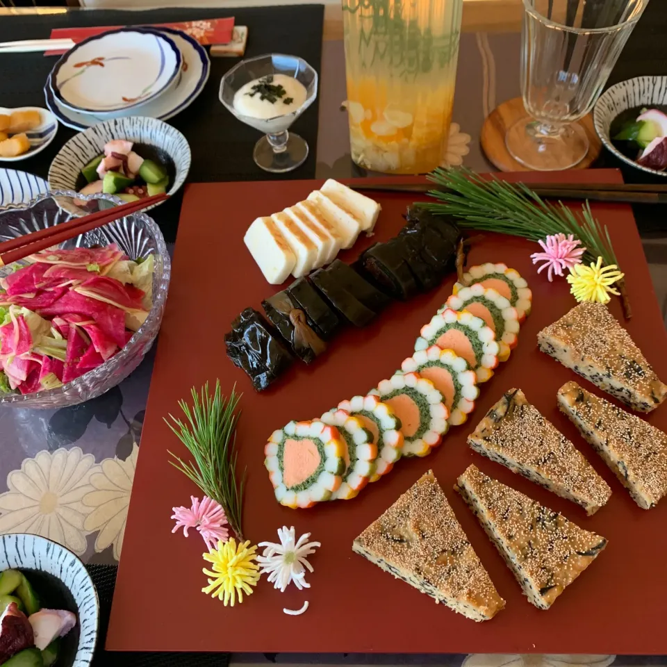 Snapdishの料理写真:らぴ家お正月　加賀つづみ|らぴすらずり(らぴ)さん