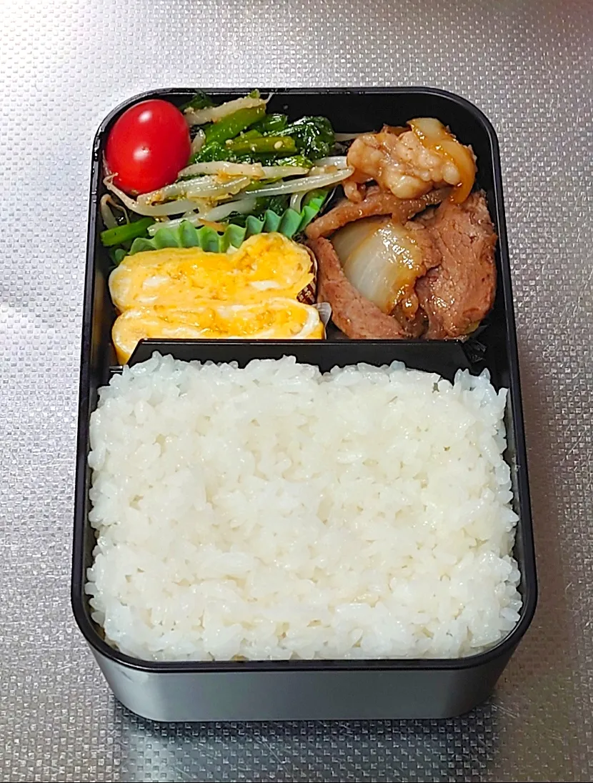 焼肉&ホウレン草もやしナルム弁当|黒川克博さん