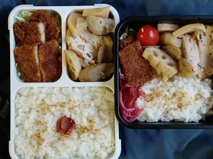 ソースチキンかつ(冷食)弁当|ぱいんてーるさん