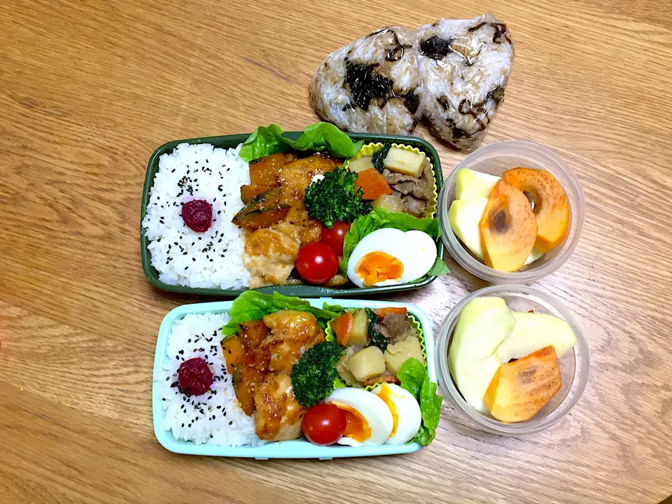 Snapdishの料理写真:鶏むねのガリてり焼き弁当|ゆさん