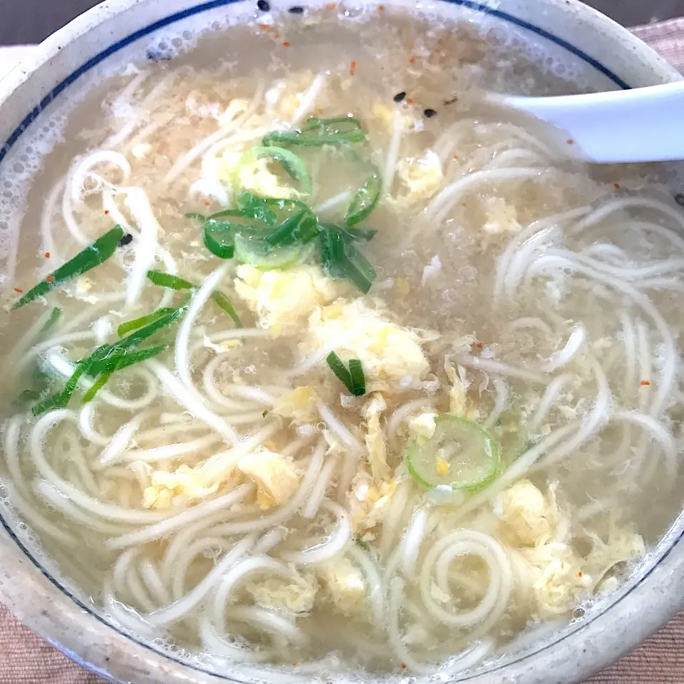 Snapdishの料理写真:卵とじそうめん|純さん