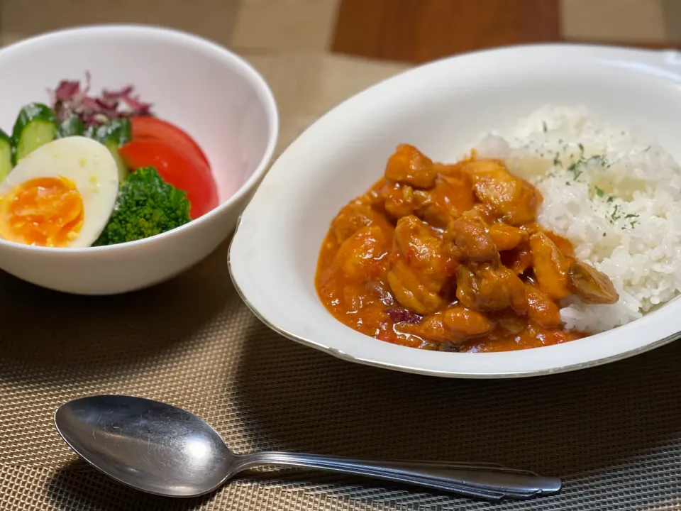 ゴロゴロチキン糀甘酒カレー🍛|レオンさん