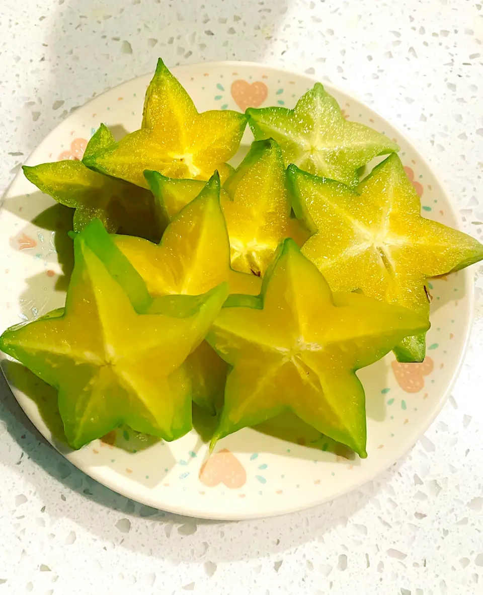 Super sweet n sour crunchy starfruit balimbing|🌺IAnneさん