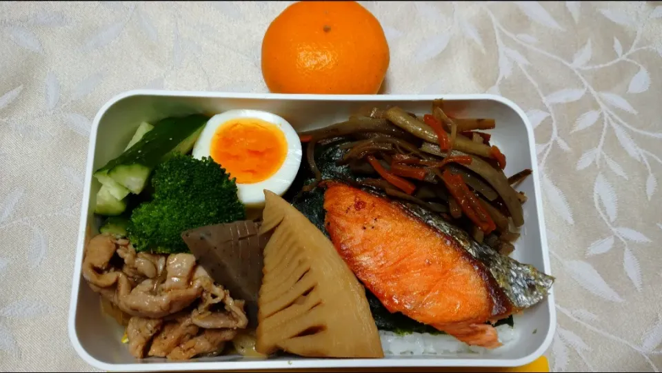 Snapdishの料理写真:1/14のお弁当🍱
海苔弁当|卯月さん