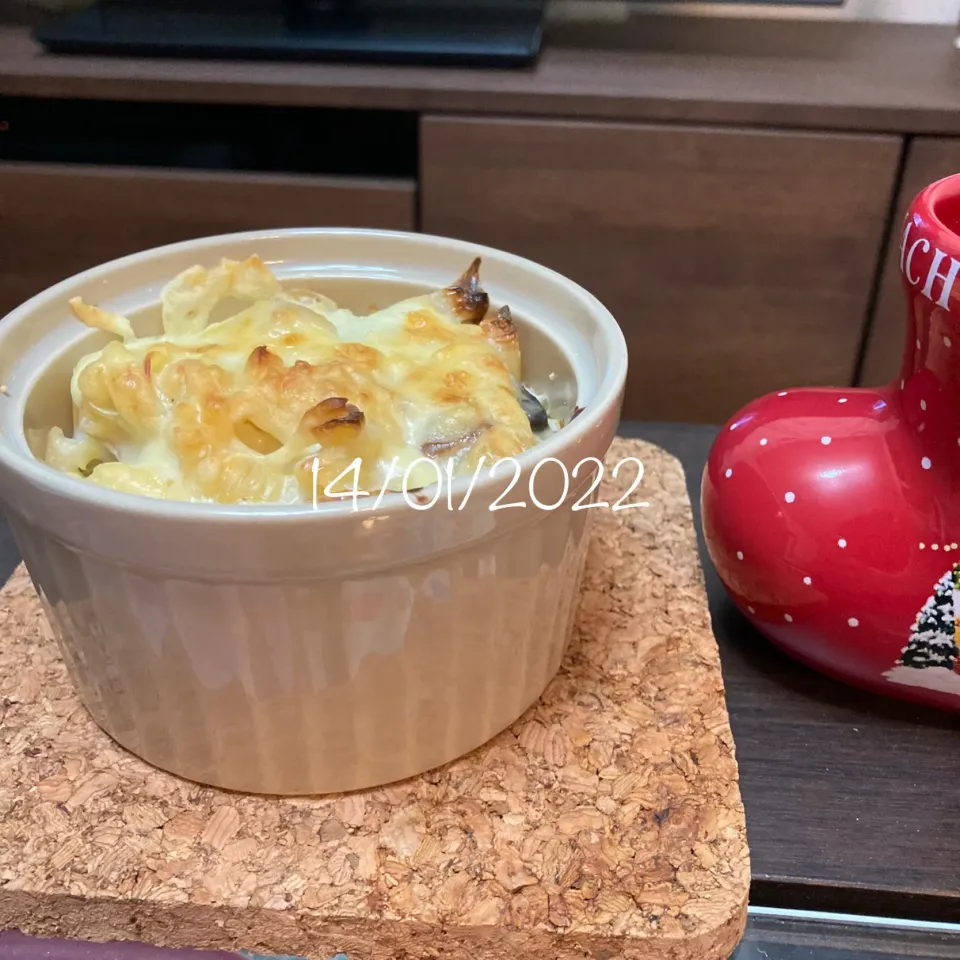 マカロニグラタン|友さん