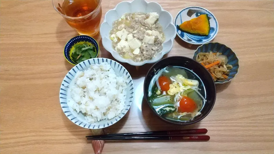 和風麻婆豆腐定食|みんさん