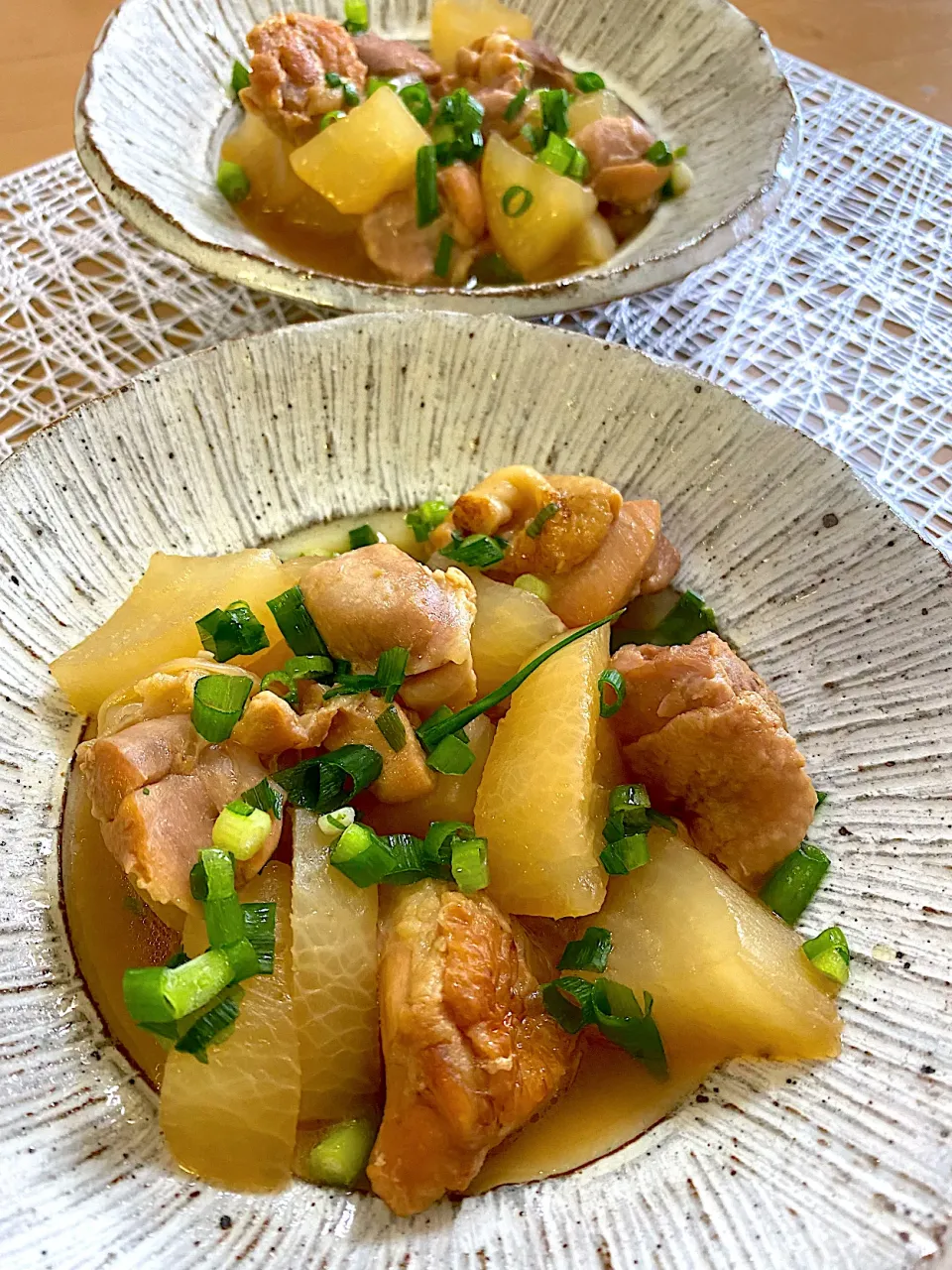 からあげビールさんの料理 汁まで旨い♪レンジで時短!鶏大根のほっこり煮|ぽっちさん