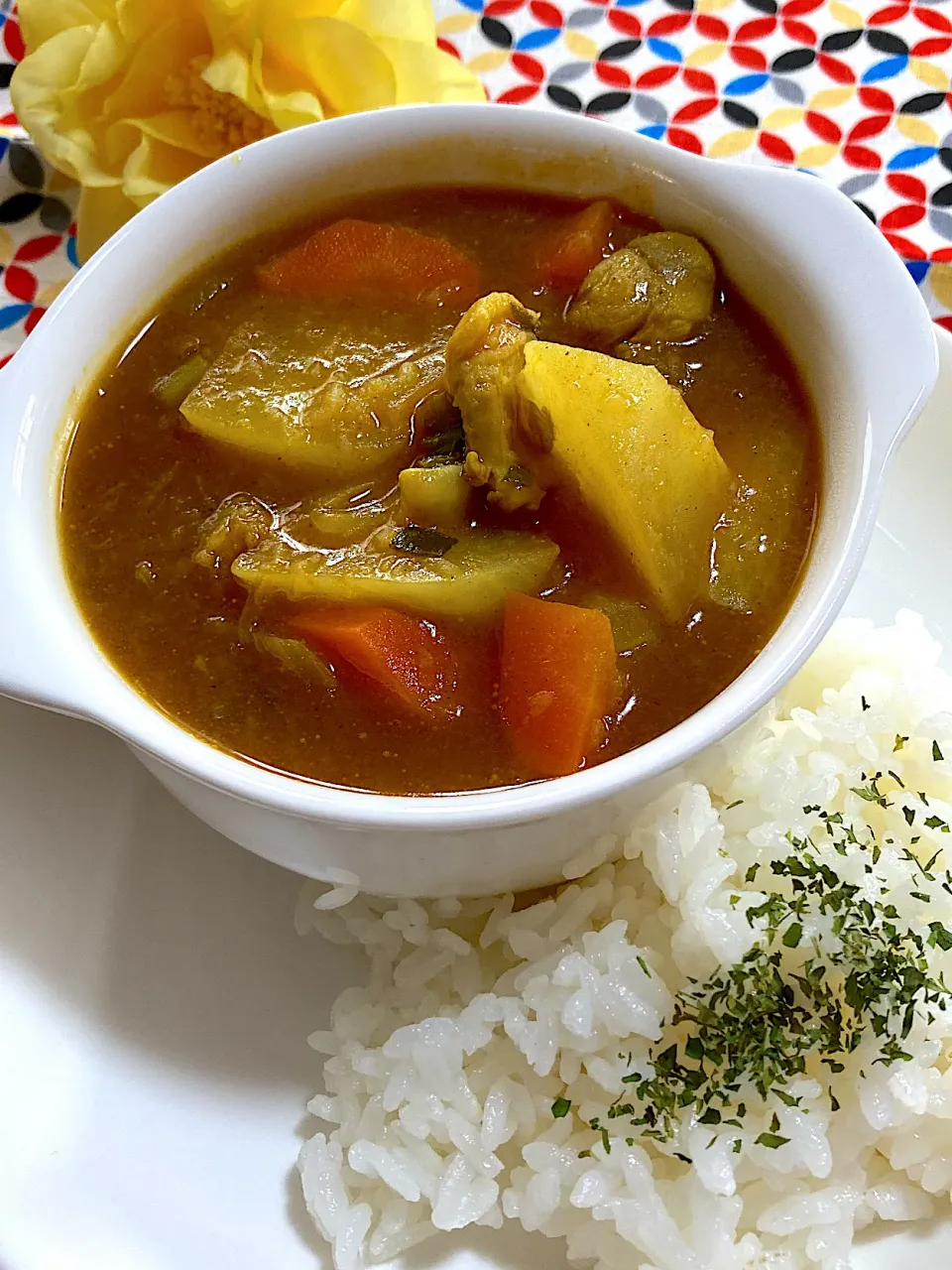 鶏肉と大根の和風カレー🍛|ringonamaさん