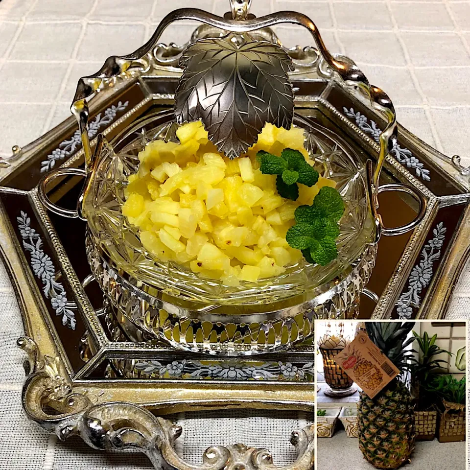 Snapdishの料理写真:パイナップルコンポート🍍|henryさん