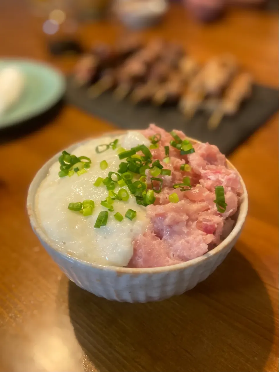 1/15の夕食　ネギトロとろ丼|yoneさん