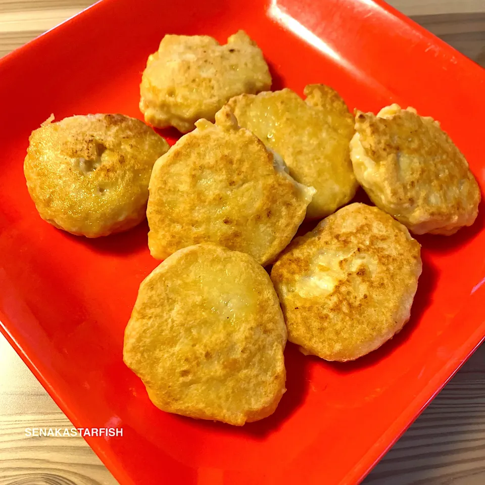 Snapdishの料理写真:鶏とお豆腐のナゲット|愛さん