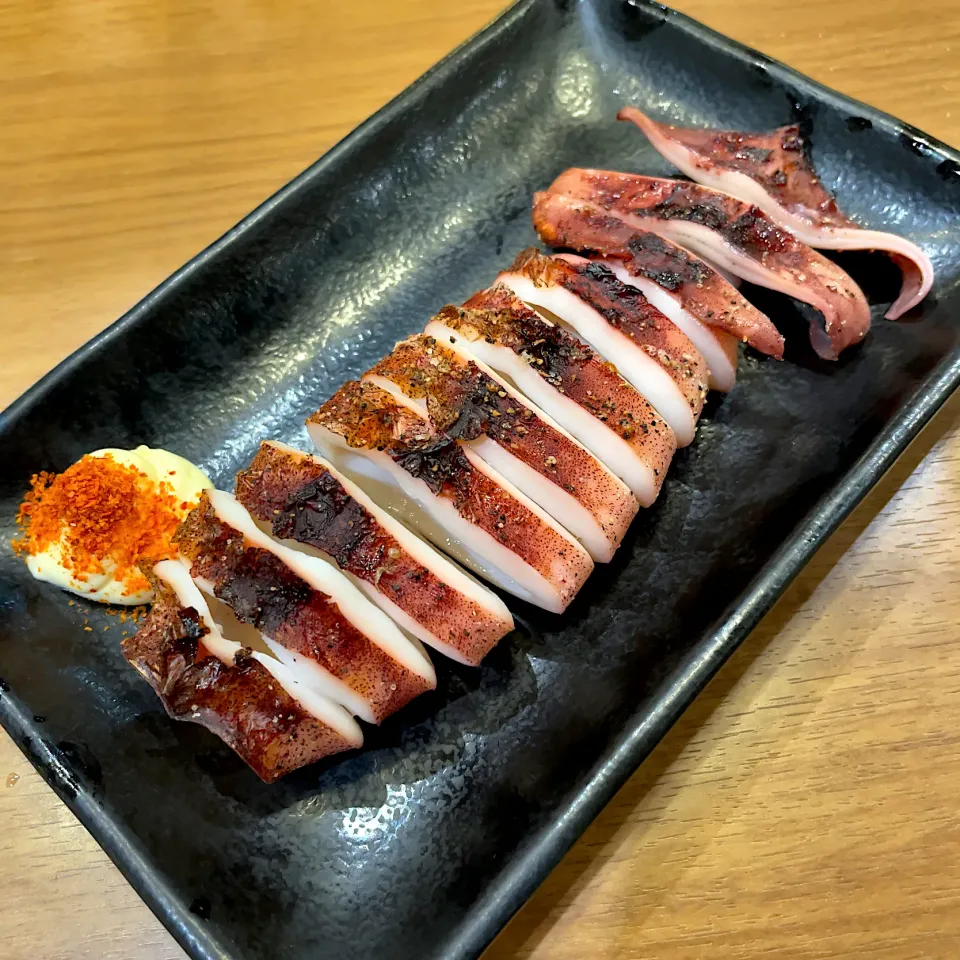 Snapdishの料理写真:真イカ姿焼き|T. Wonderさん